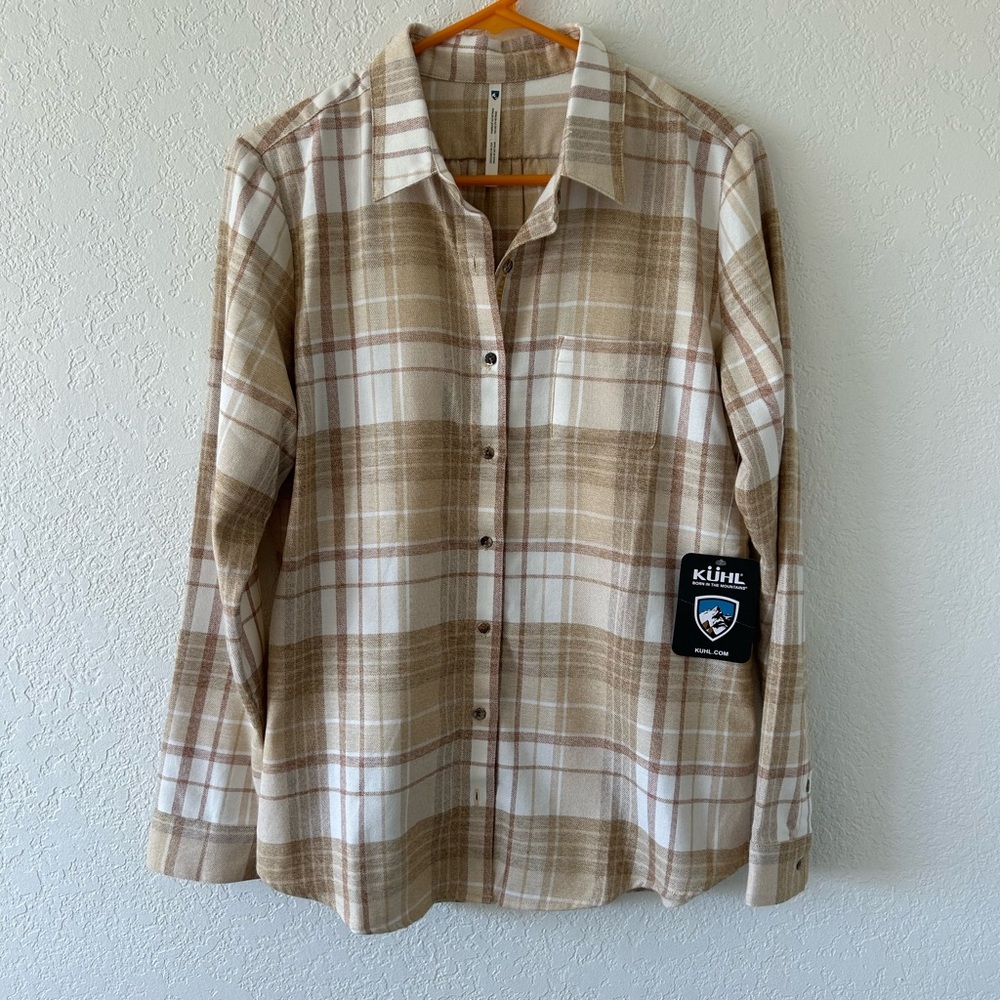 Kuhl Kamila flannel size M